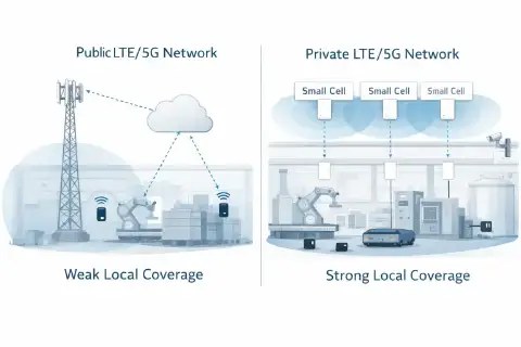 Public versus private network coverage with Nutaq PicoNet