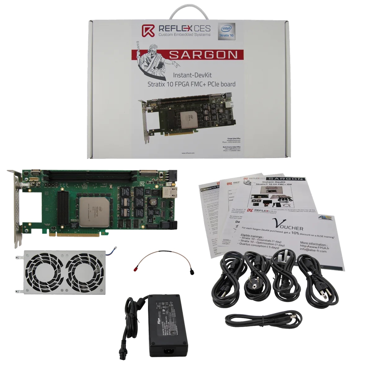 Sargon Stratix 10 FMC+ DevKit