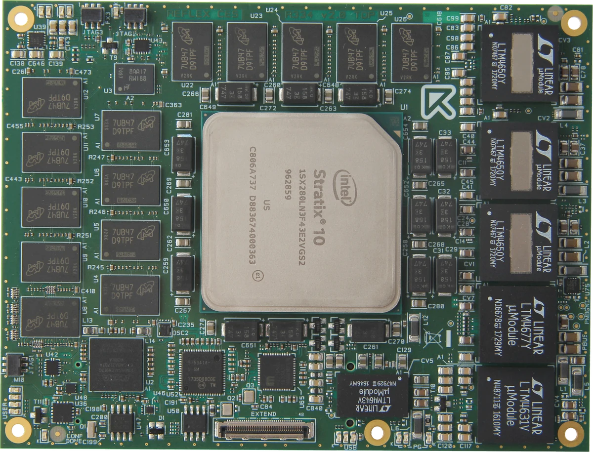 Spartacus Stratix 10 SoC SoM